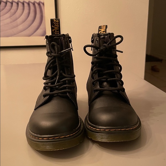 Dr. Martens Black Lace-Up Boots
